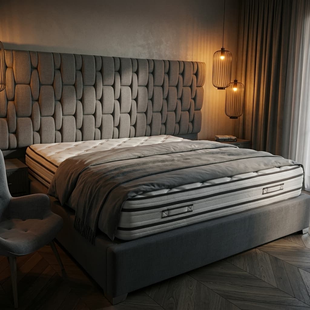 Habitación con cama y colchón Colchones Posada